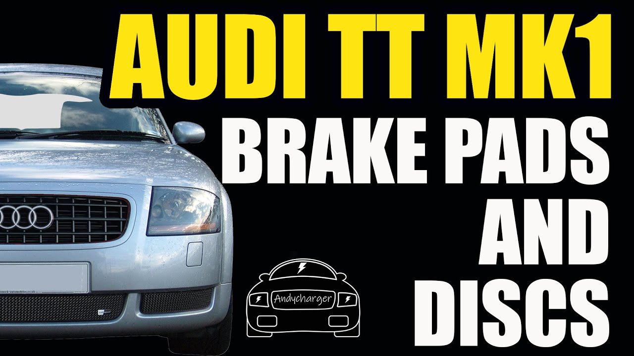 Change front brake pads Audi TT mk1 - changing front brakes for beginners - Audi TT Mk1 (1998–2006)