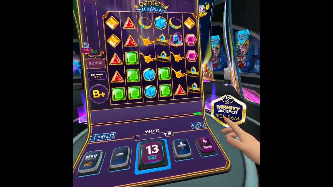 Trying some vr slots on metaquest 3s