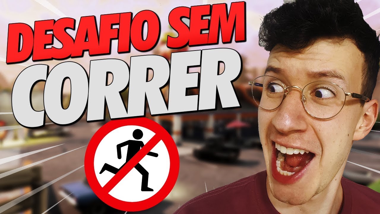 DESAFIO SEM CORRER | FORTNITE BATTLE ROYALE