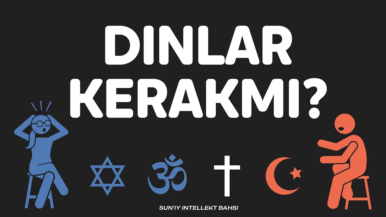 BIZGA DIN KERAKMI? | Sun'iy intellekt bahsi | O'zbek tilida