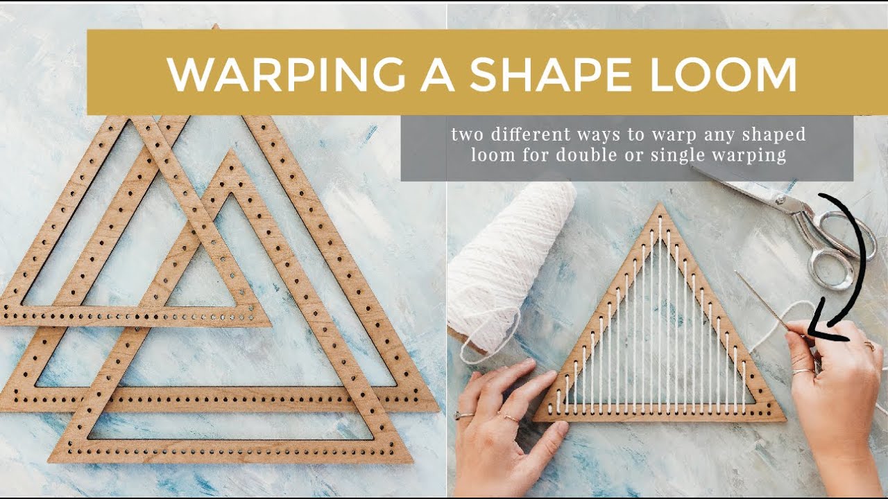 Warping a Shape Loom