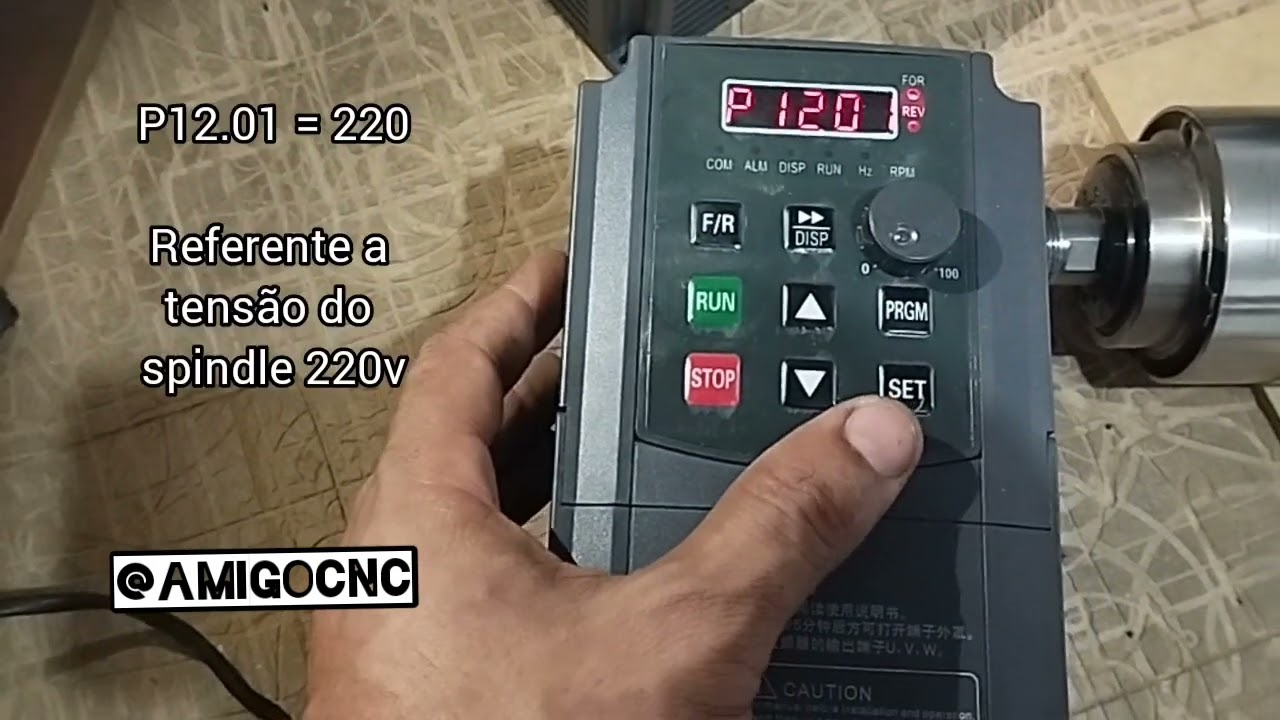 INVERSOR YL620 (Chinês) Parametrização e configuração - PARTE 1