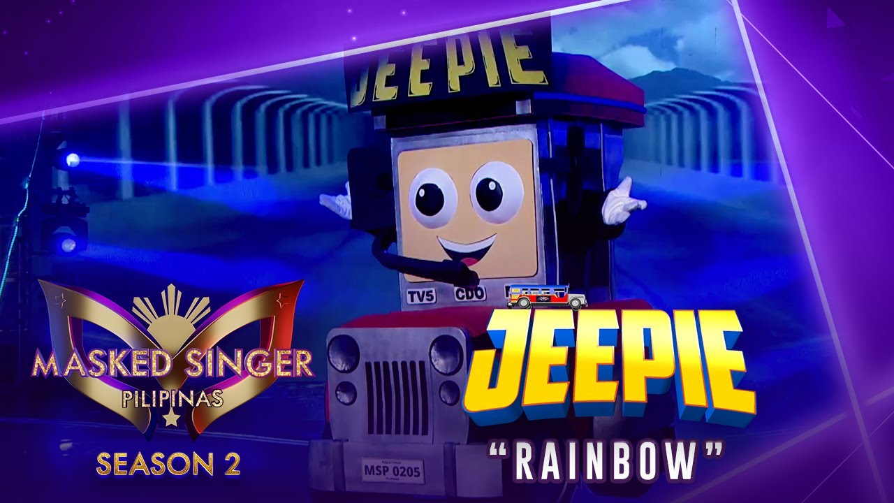 Tingin muna sa 'Rainbow' performance sabi ni Jeepie! | Masked Singer Pilipinas Season 2