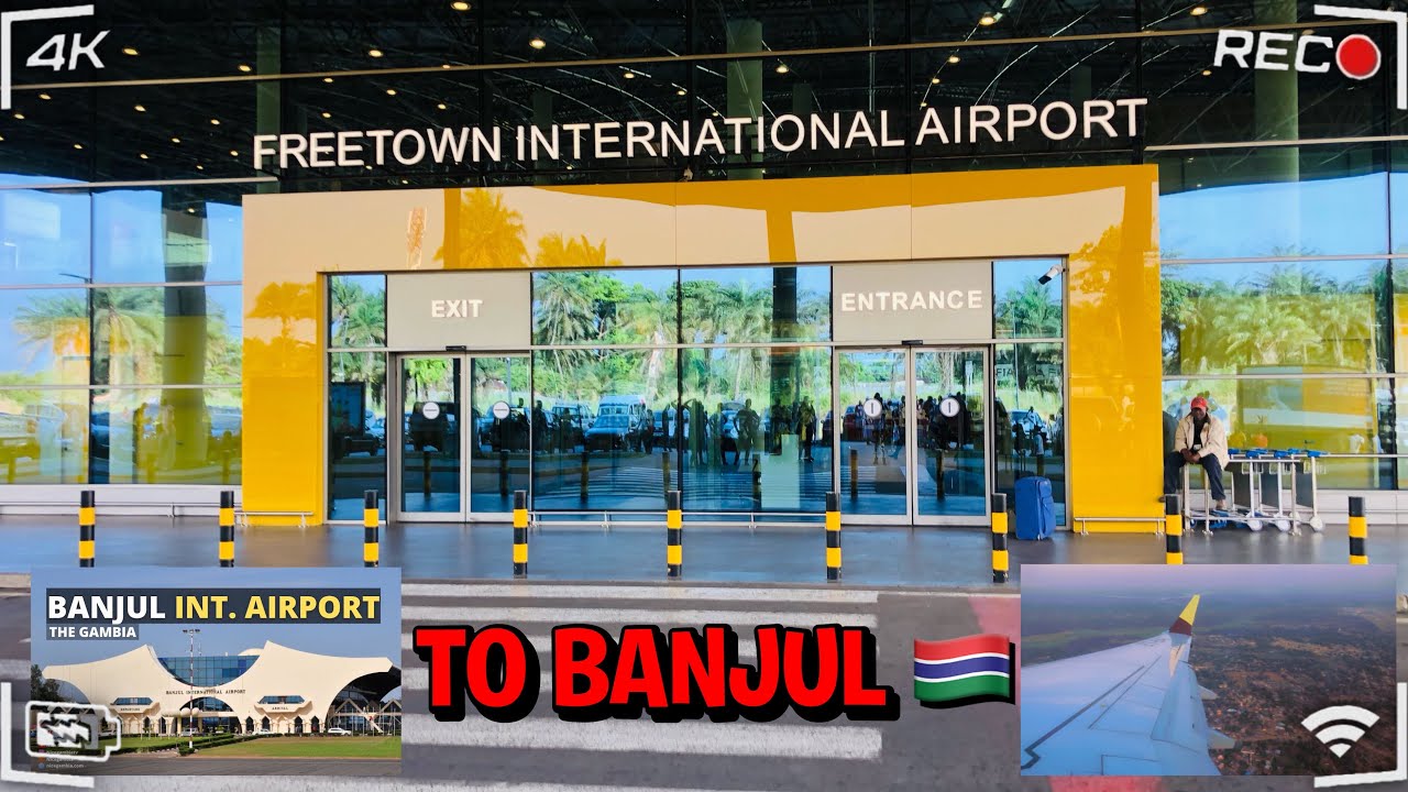 ASKY FREETOWN 🇸🇱TO BANJUL 🇬🇲✈️VLOG | SIERRA LEONE TO GAMBIA | #freetown #banjul #travelvlog #flight