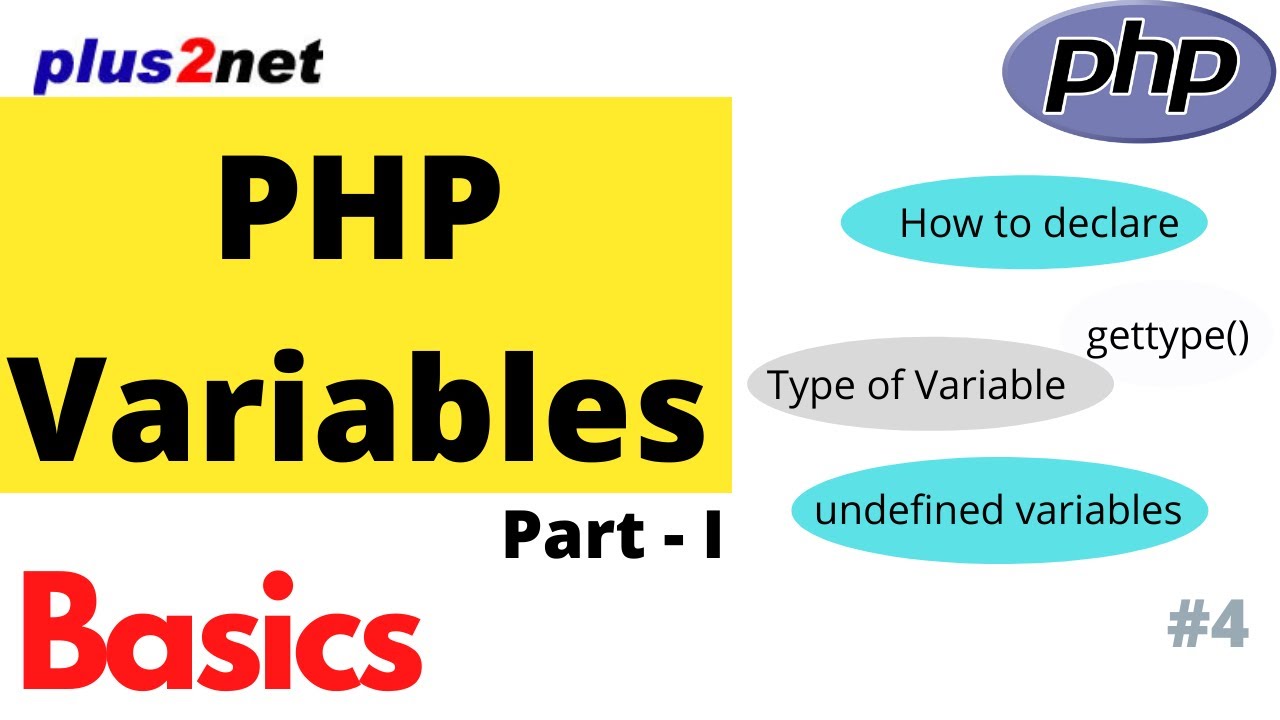 How to declare variables in PHP with rules and getting type of variables using gettype()