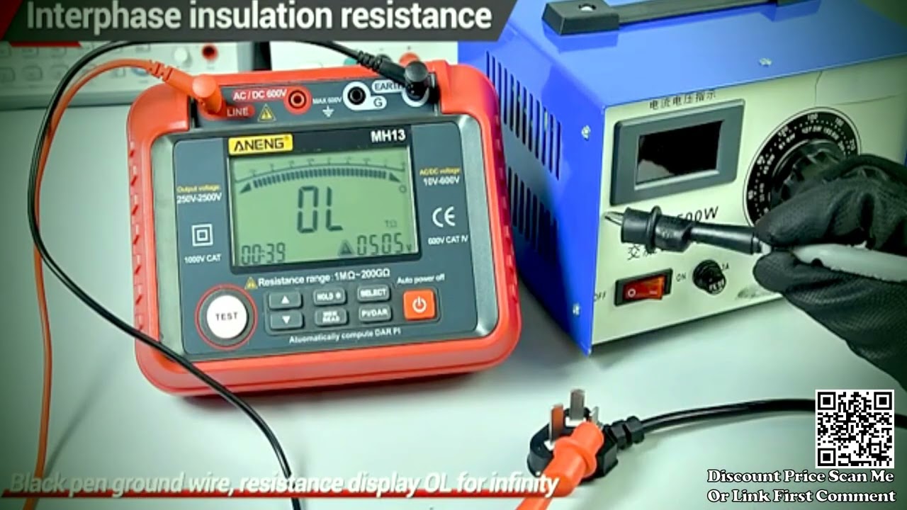 Test ANENG MH13 Ohm Tester Digital Multimeter Megometro Insulation Review Aliexpress