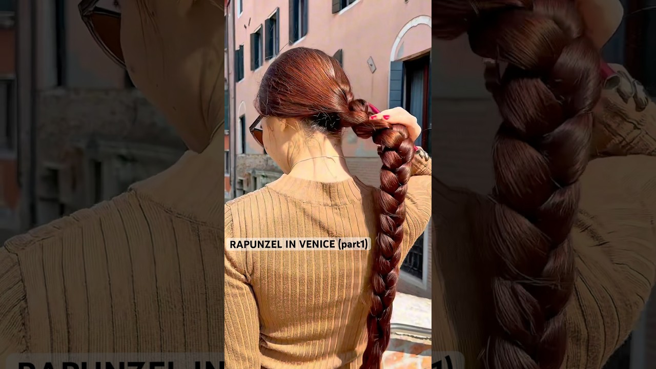 Golden Waves in Venice — Part 1 🖤 (SELLFY & PATREON PREVIEW) #hair #longhair #venice