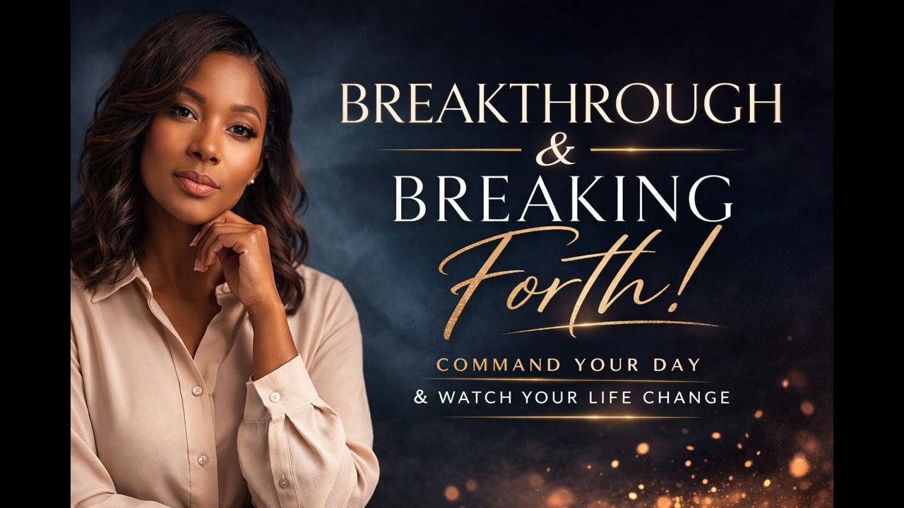 COMMAND YOUR DAY AND WATCH YOUR LIFE CHANGE - DIVINE ALIGNMENT IN MINISTRY & CALLING!