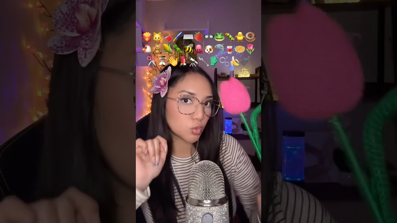 EMOJI CHALLENGE ASMR #emojichallenge #fypシ゚viral #shorts #paratii