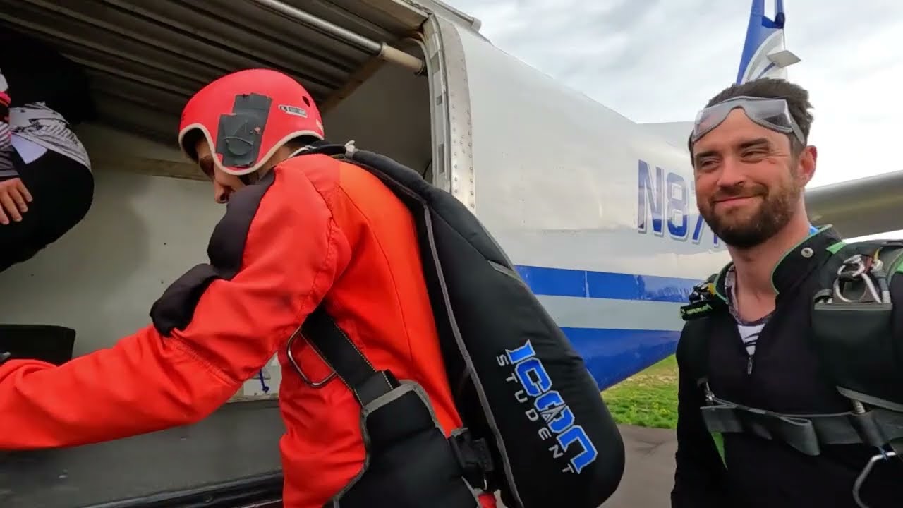 AFF first Jump at AerOhio Skydiving!