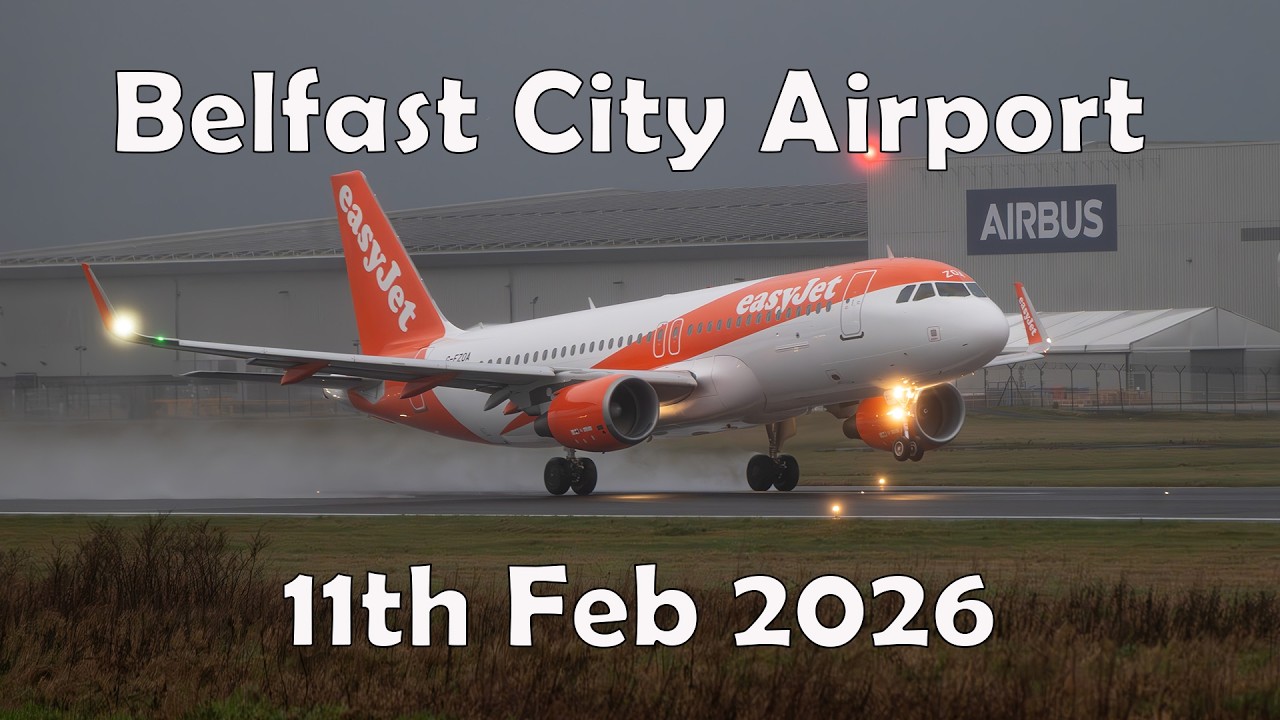 Wet, Wet, Wet @ Belfast City Airport (BHD) : 11th Feb 2026