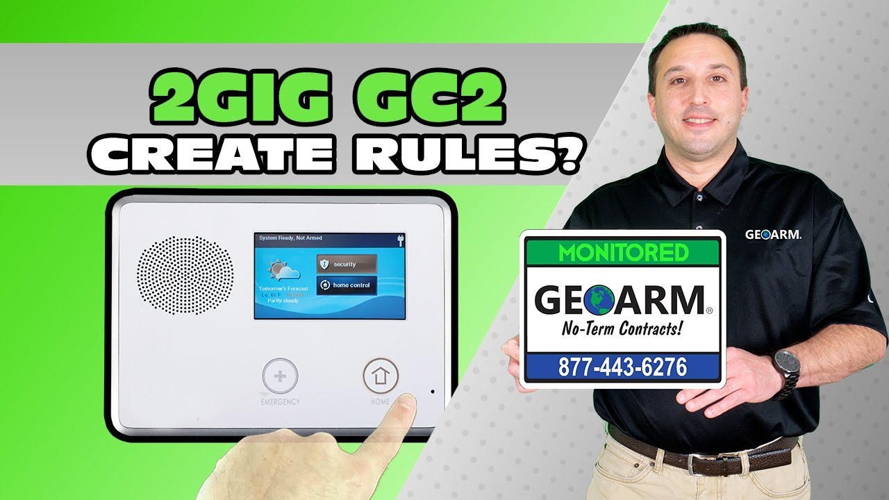 2GIG GC2: How to Create Automation Rules?