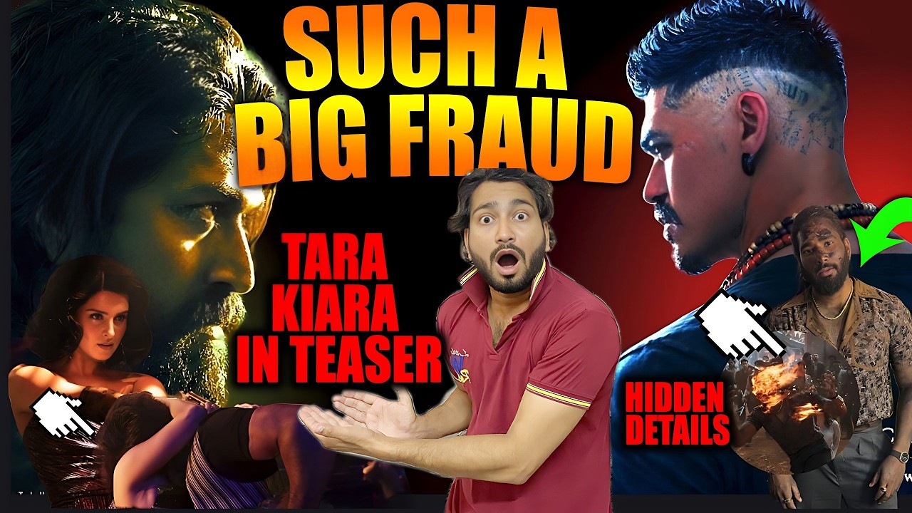 Toxic Trailer Release Makers Plan Changed! Toxic Teaser Hidden Detail Out | Yash As Ticket | Yash