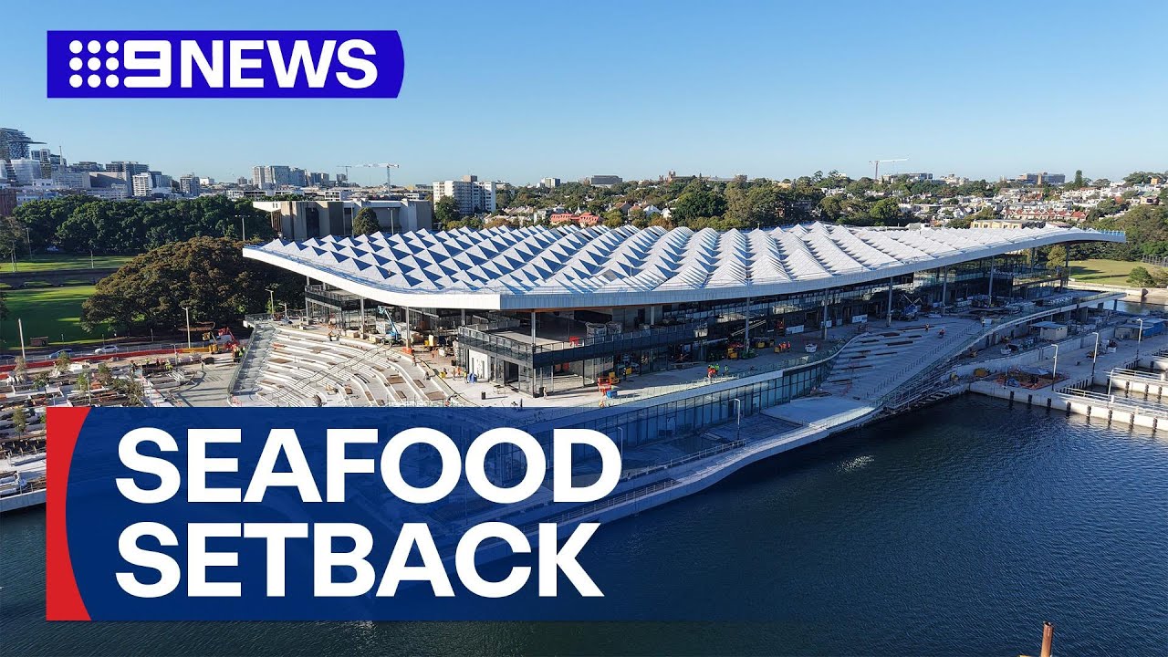 Will the new Fish Market be open for Christmas? | 9 News Australia