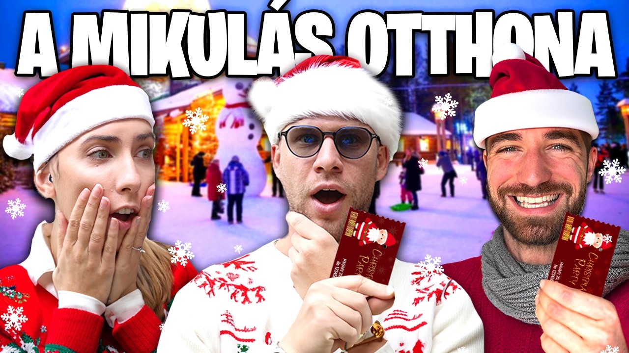 Elmentünk az IGAZI MIKULÁSHOZ Lappföldre! ( Rebeka, Ábel )