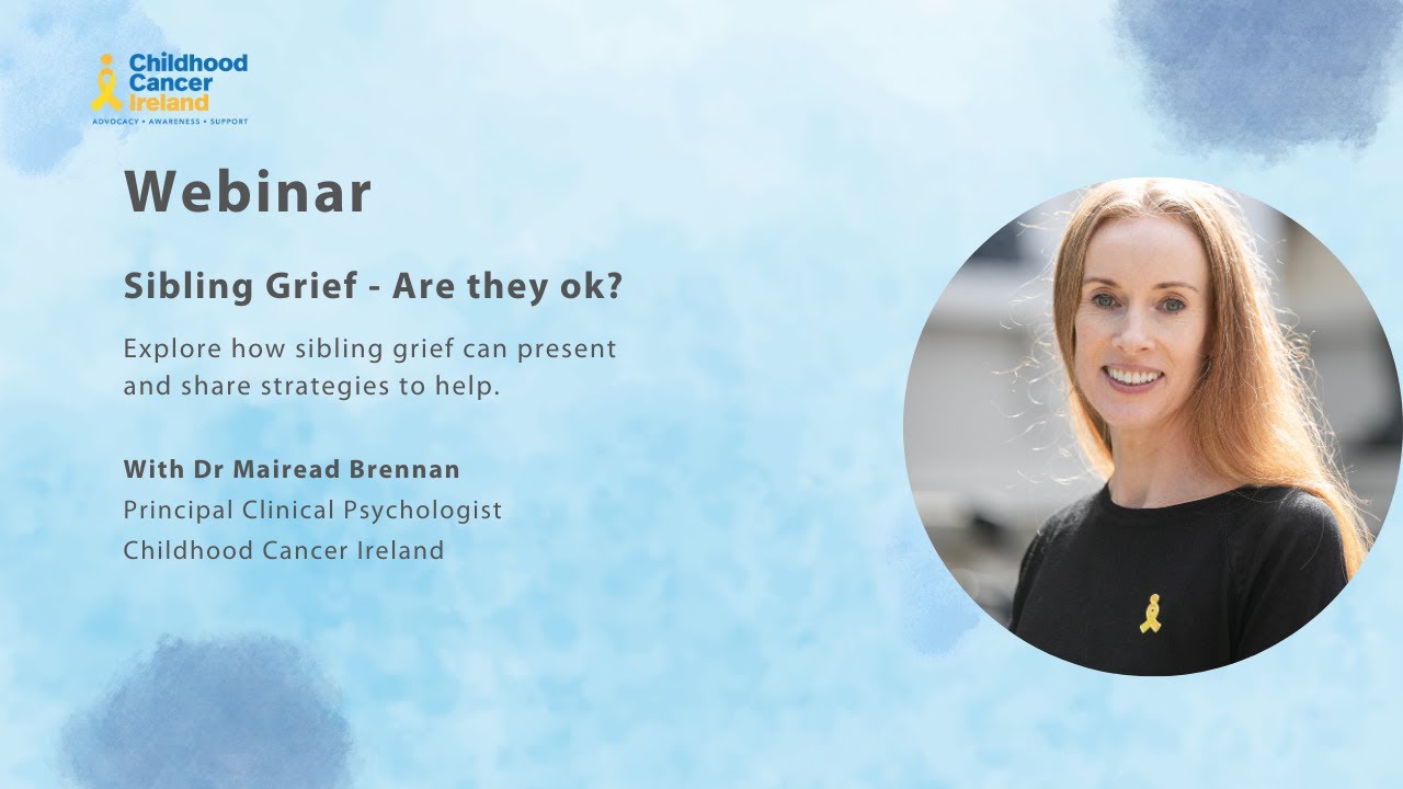 Webinar on Sibling Grief: Are They Ok?