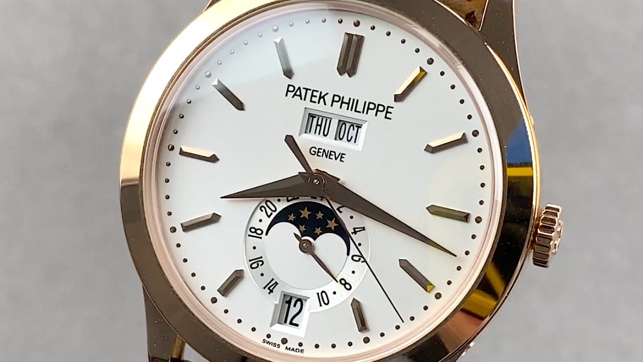 Patek Philippe 5396R-011 Complications Annual Calendar Moon Phases Patek Philippe Watch Review