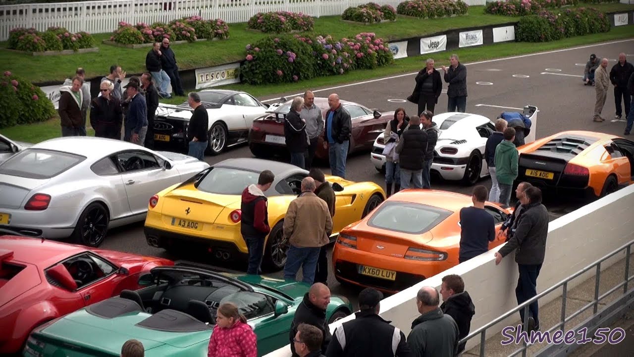 Supercar Lineup - Zonda, One-77, Agera, LP670-4SV, Veyron etc!