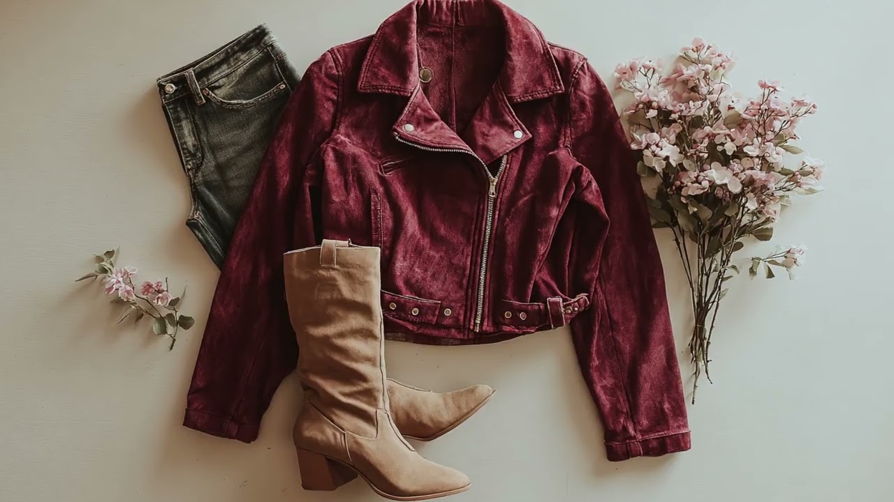 🍷 Oxblood & Camel Evening Looks ✨ Ralph Lauren Parisian Autumn
