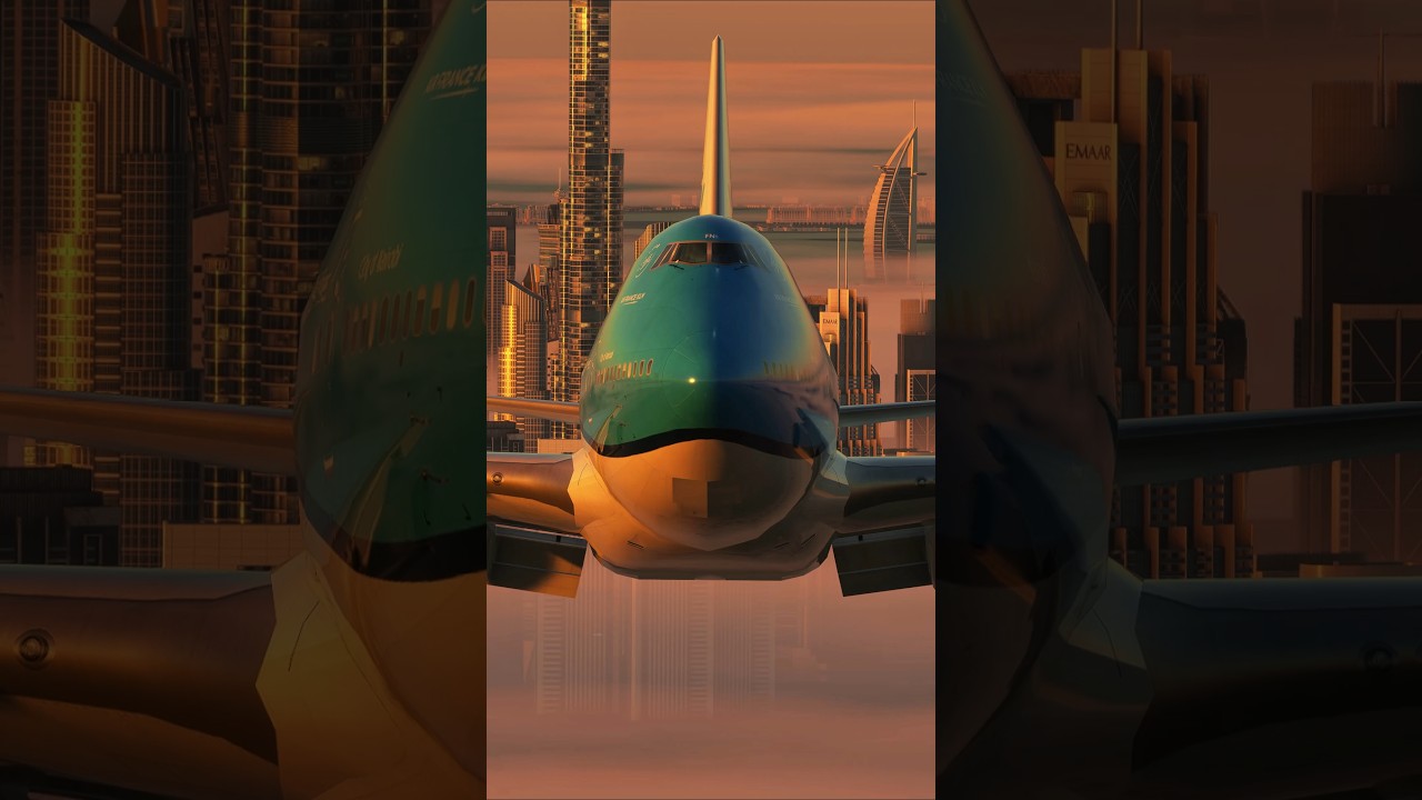 KLM Boeing747-400 #aviation #klm #airplane #dubai #flight #boeing747