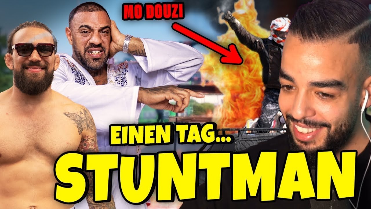 DIE SIND DOCH KRANK!🤣🤣 Sami reagiert auf FEUER, CHAOS & ADRENALIN! 🔥 1 Tag Stuntm&auml;nner