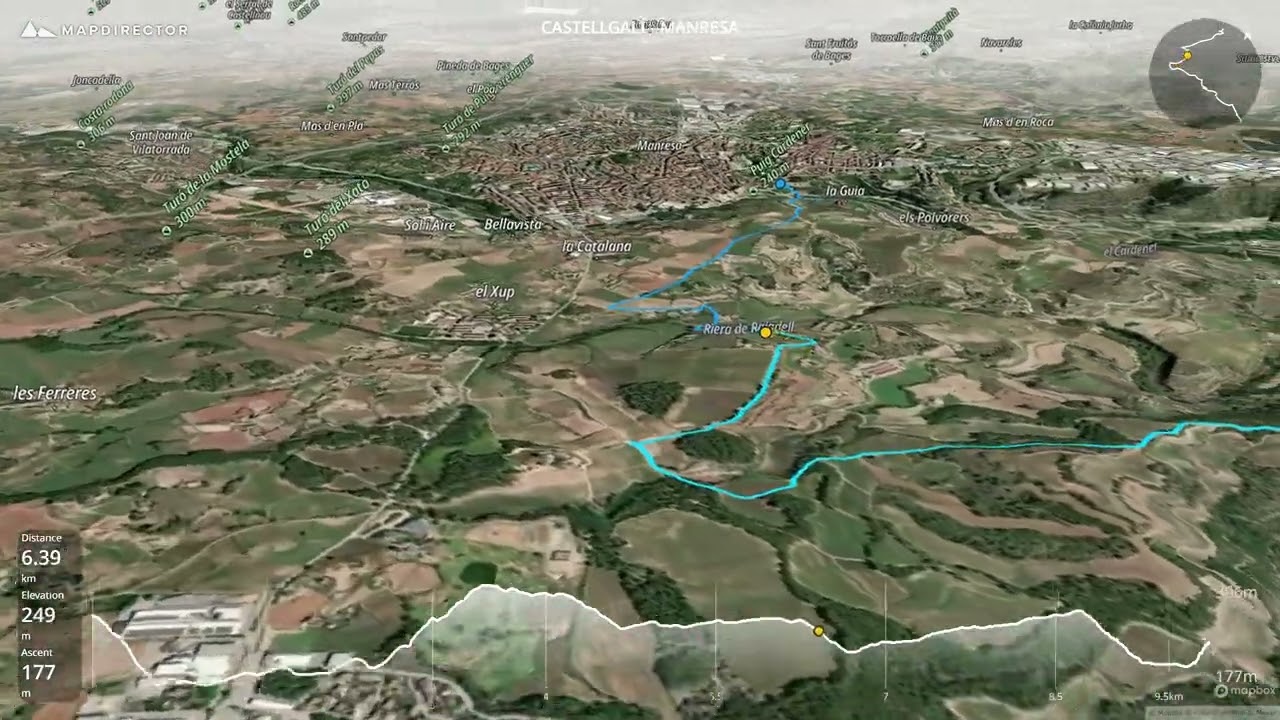 R0. Tram 03.  Castellgalí - Manresa