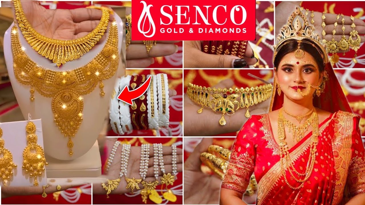 My Gold Necklace Designs || Senco Gold Necklace Designs 
