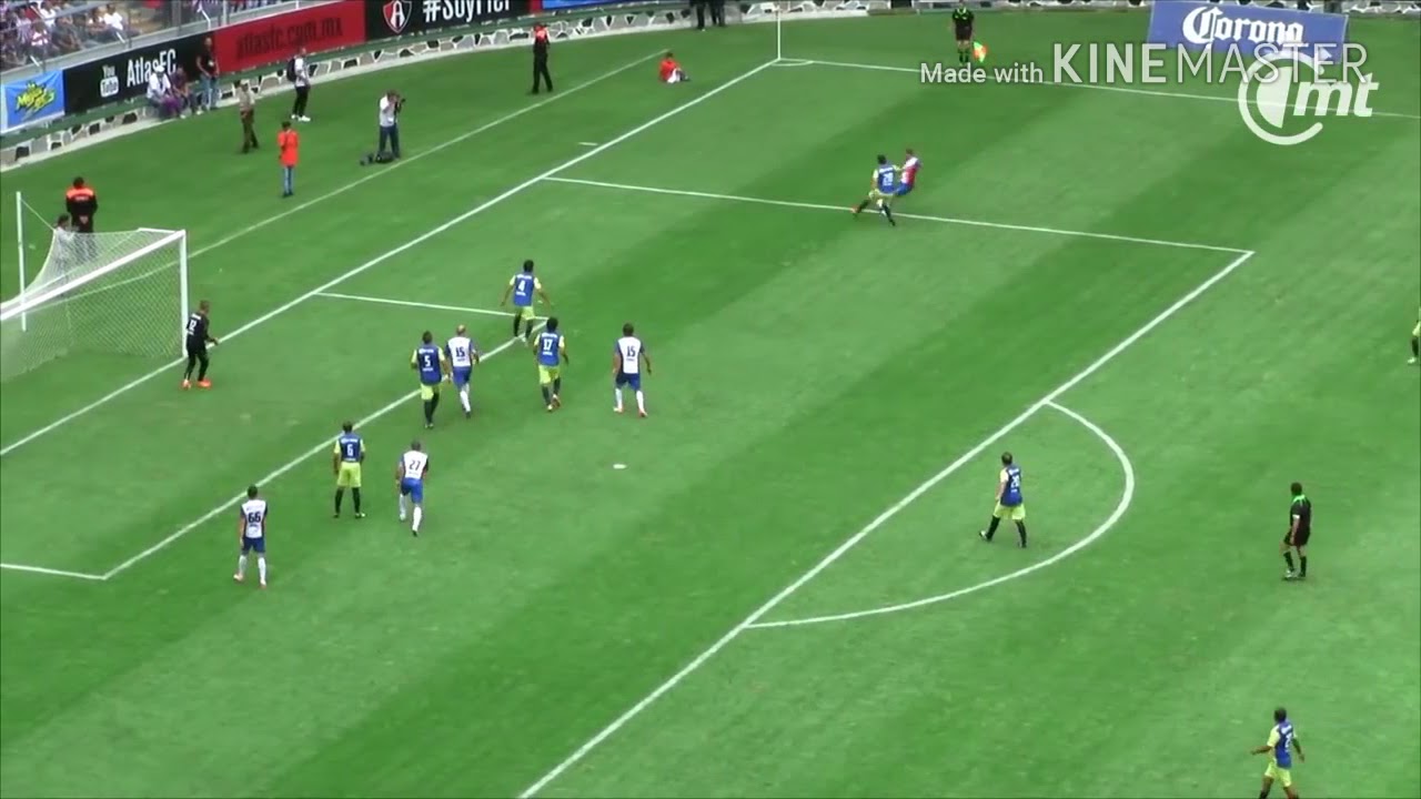 Gol de Diego Mart&iacute;nez vs Am&eacute;rica en el Cl&aacute;sico 100 A&ntilde;os de los Cl&aacute;sicos.