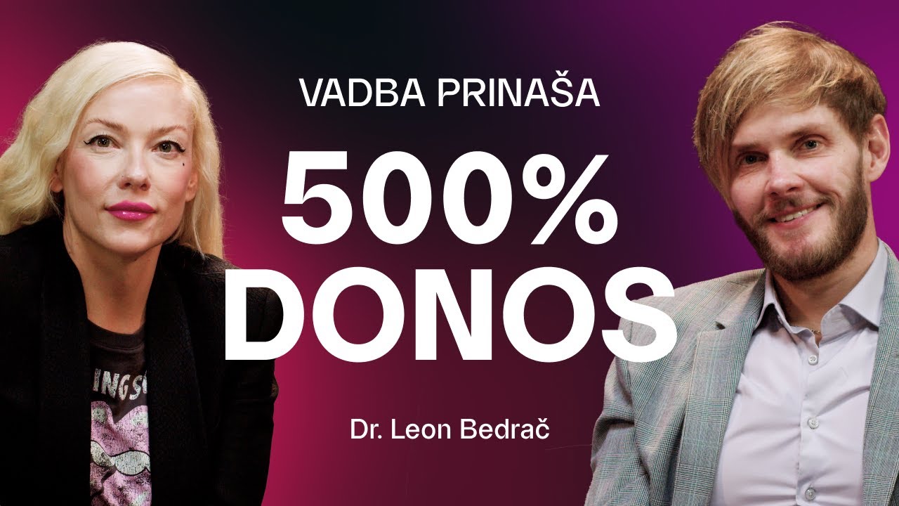 Vadba prina&scaron;a 500% donos | Dr. Leon Bedrač