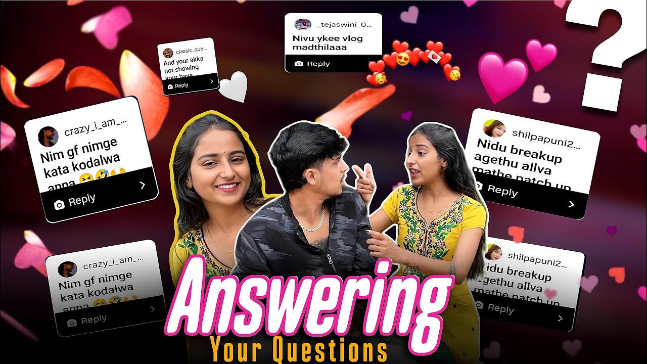 Answering to your questions !! #dacchubhavya #love #kannada #cupplevlog #tranding 