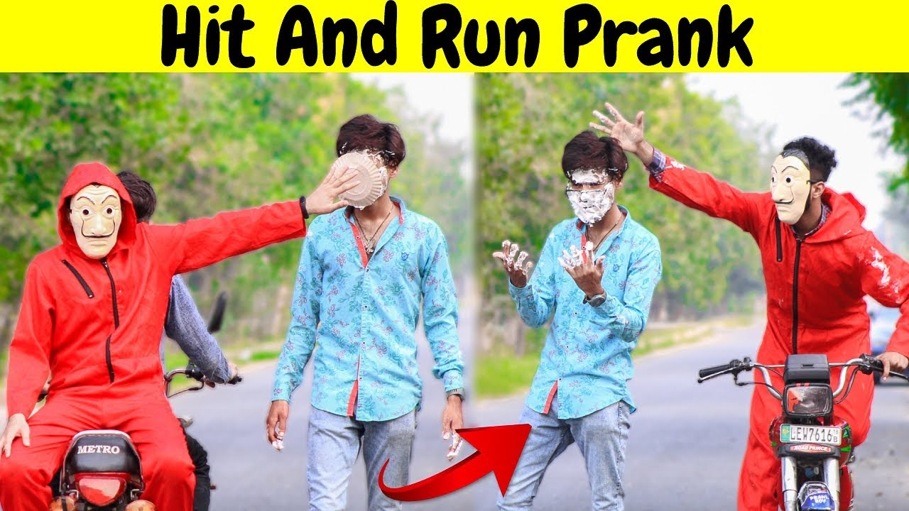 Hit And Run Prank | Part 5 @decentboysprank