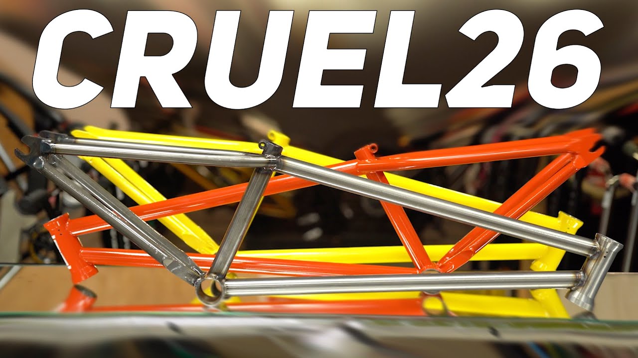 Обзор TSB CRUEL26 - MTB STREET рама 26 дюймов и CRUEL24