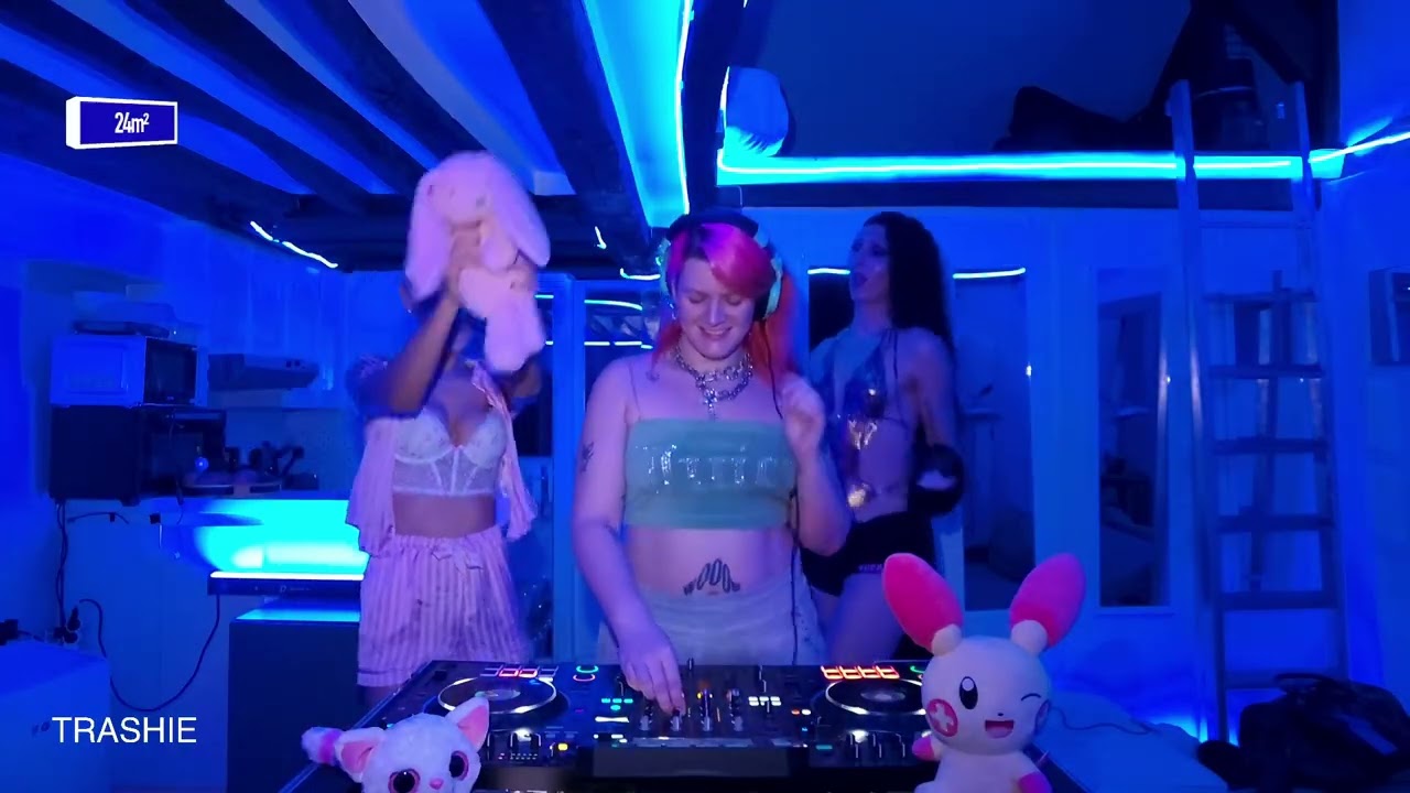 TRASHIE | 24M².PARIS - HYPERPOP, HARD GROOVE, TRANCE, HARD BOUNCE, ELECTRO CLASH, CUNTY BEATS