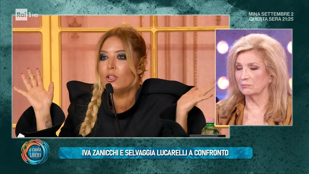 Zanicchi-Lucarelli, chiarimento in diretta tv - Da noi a ruota libera 09/09/2022