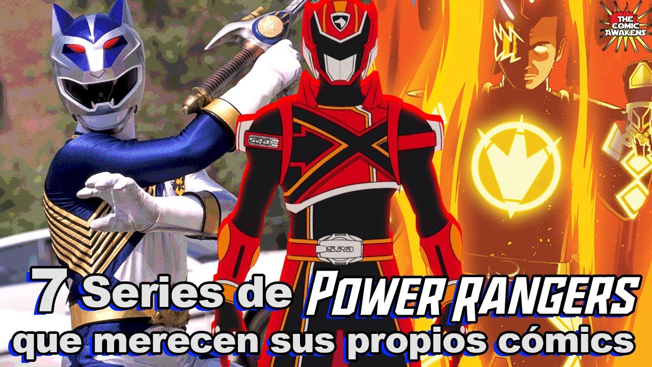 Top 7 Temporadas de Power Rangers que merecen sus propios Cómics