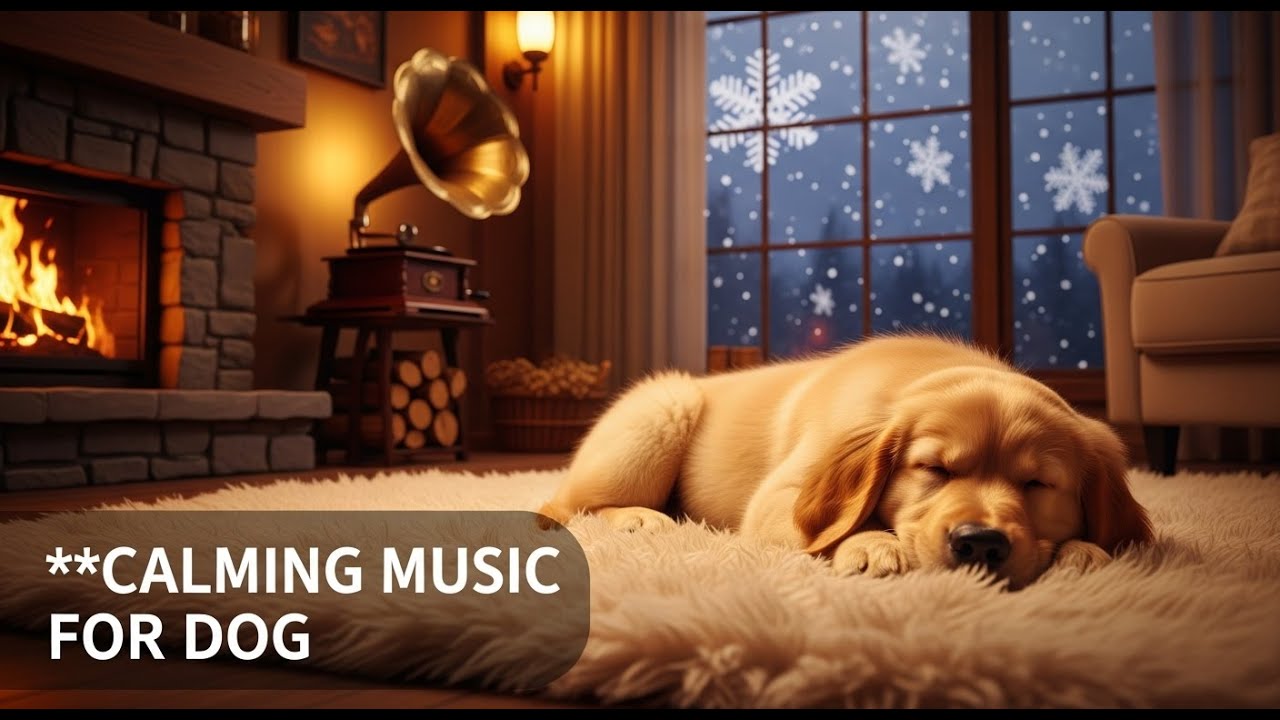 The Perfect 12 HOURS of Calming Music for Dogs : Say Goodbye to Anxiety and Hello to Relaxation! 😴🐕
