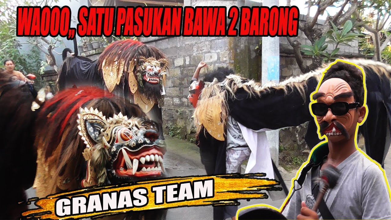 MANTAP, GRANAS TEAM BAWA DUA BARONG UNTUK NGELAWANG