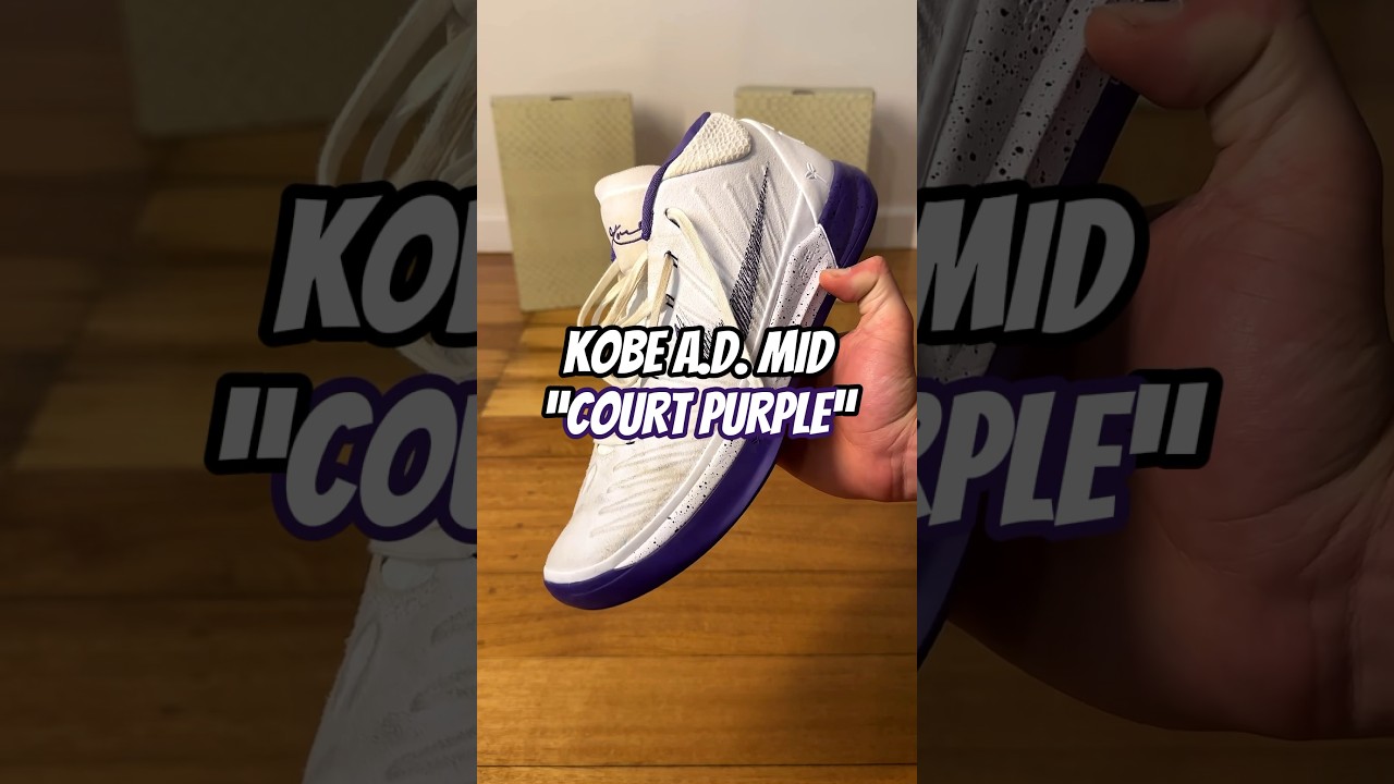 KOBE A.D. &ldquo;COURT PURPLE&rdquo; 🟪