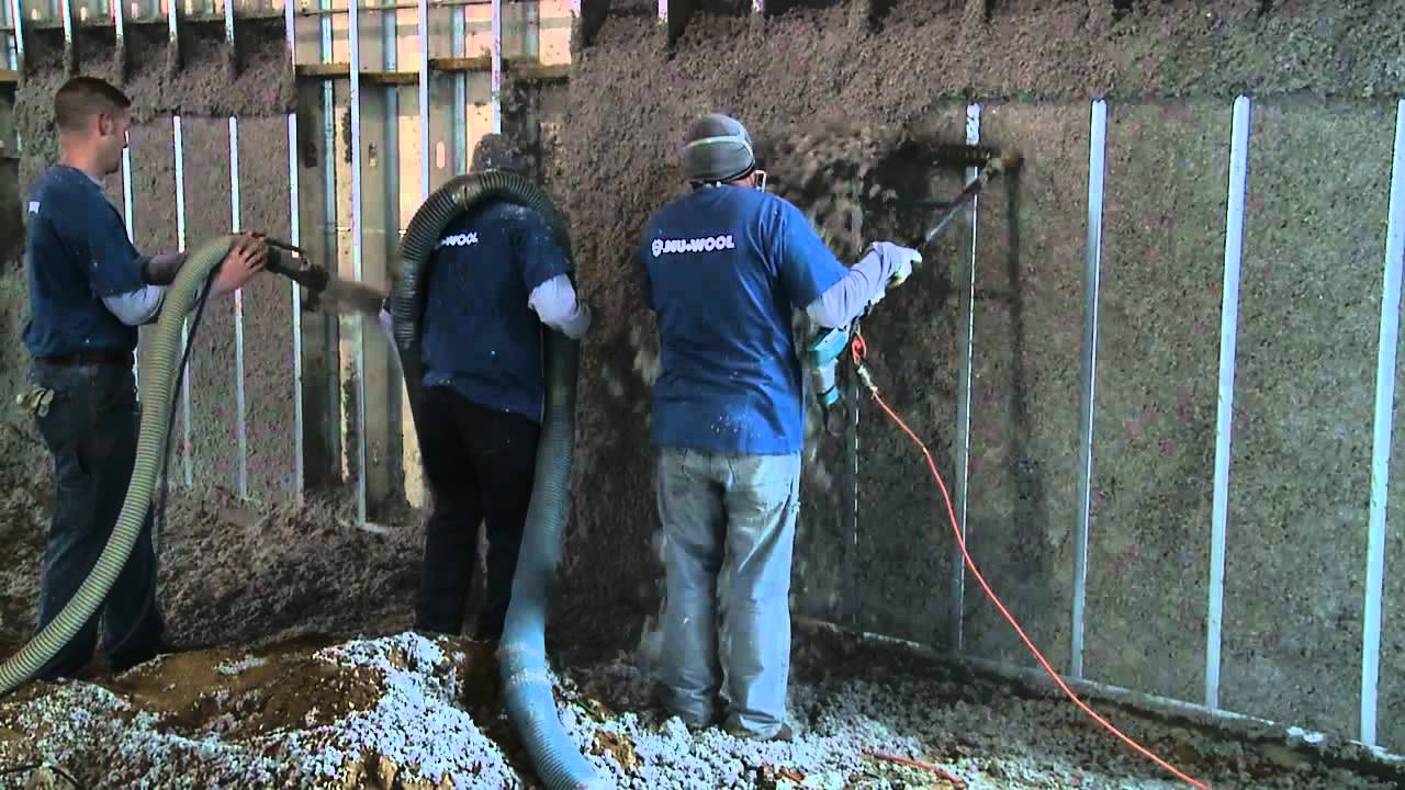 Nu-Wool Premium Cellulose Insulation - Commercial Construction