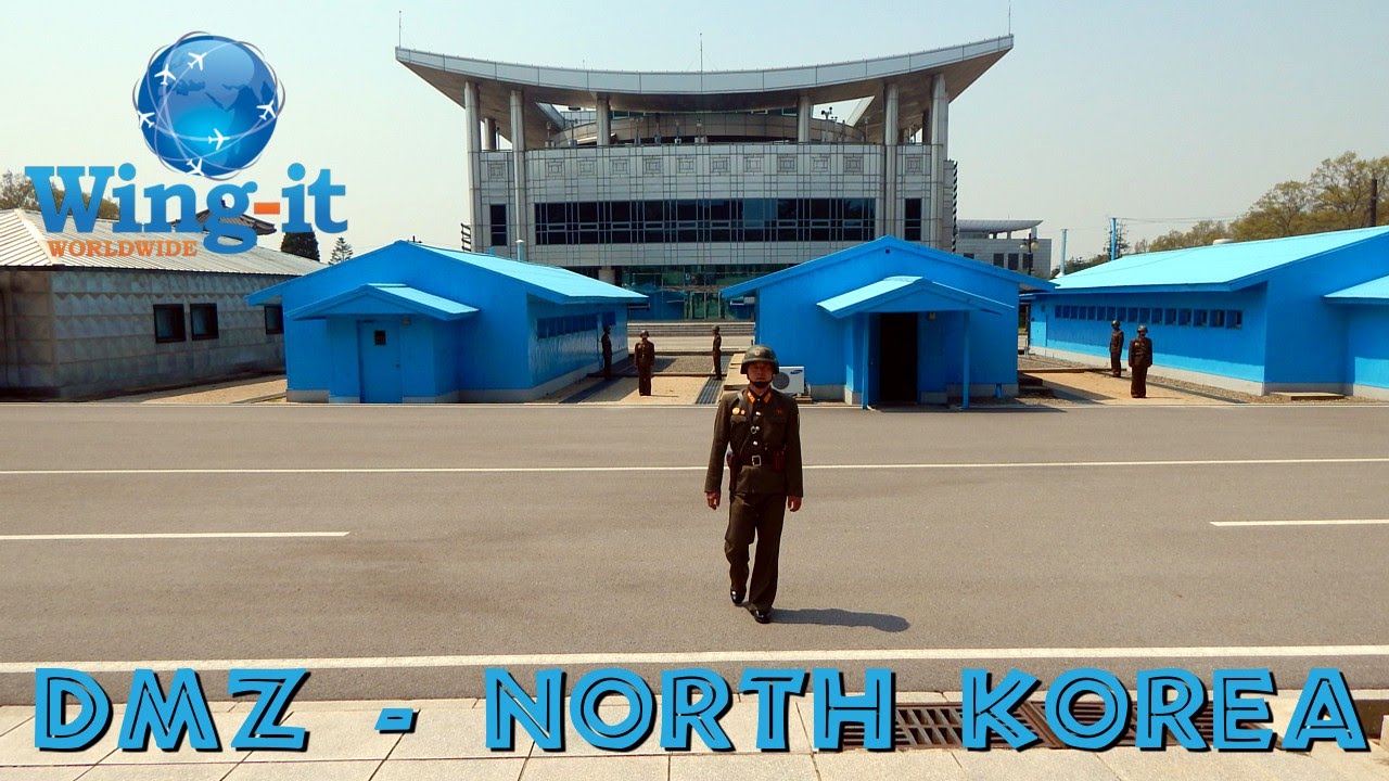 Maoist Chinese Dominate Visit To The DMZ From The North Korean Side