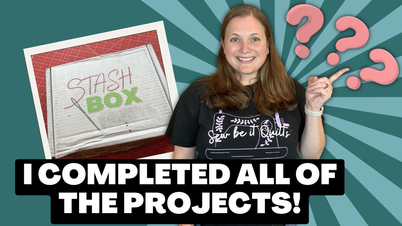 Stash Box March 2023 reveal!  Finished Projects!