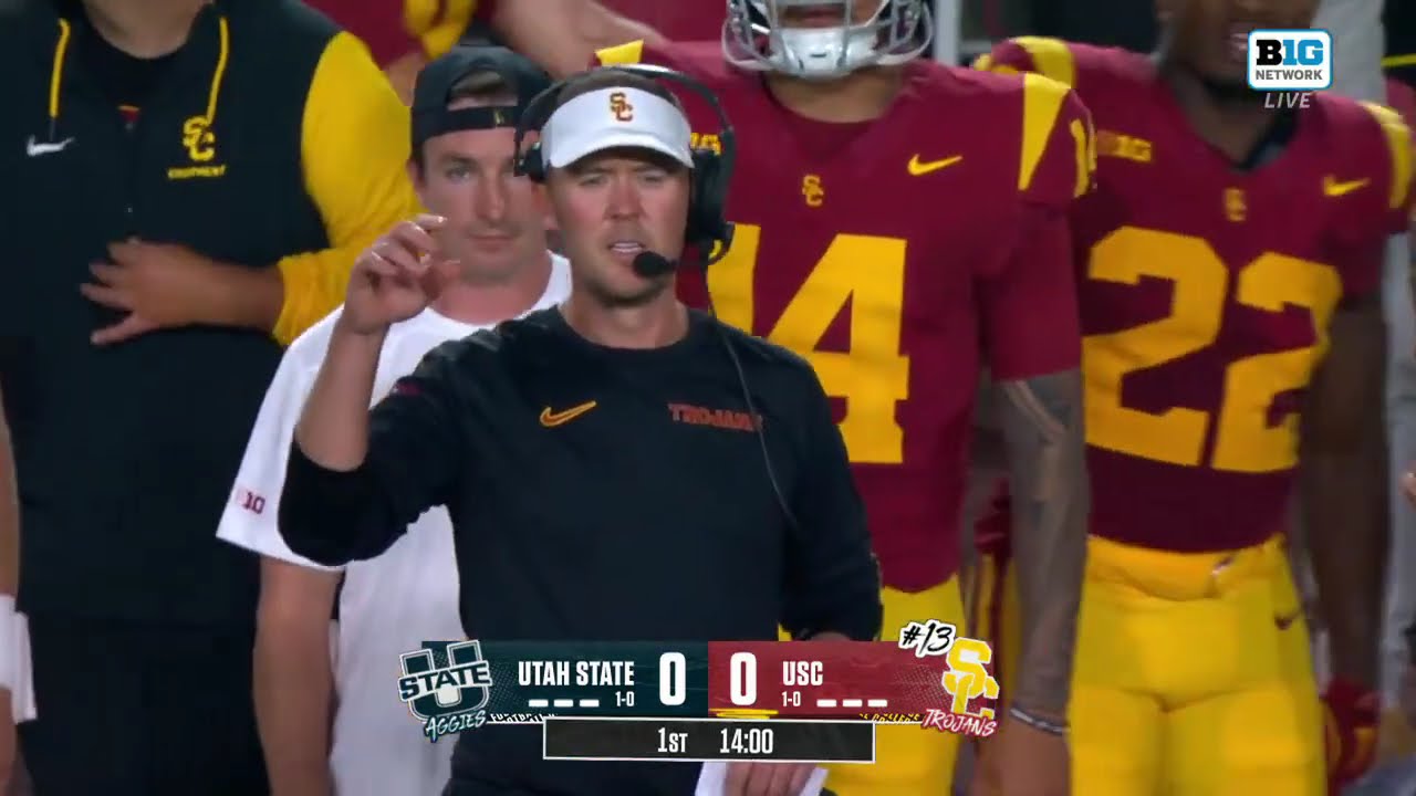 NCAAF 2024 Utah State at USC
