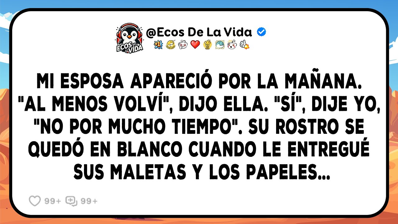 Mi Esposa Llegó A Casa Por La Mañana. 