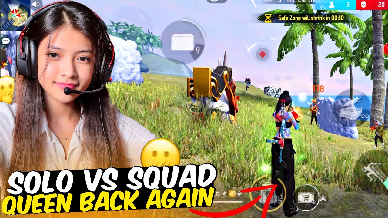 SOLO VS SQUAD IN INDIAN SERVER 😈 SO EASY🔥
