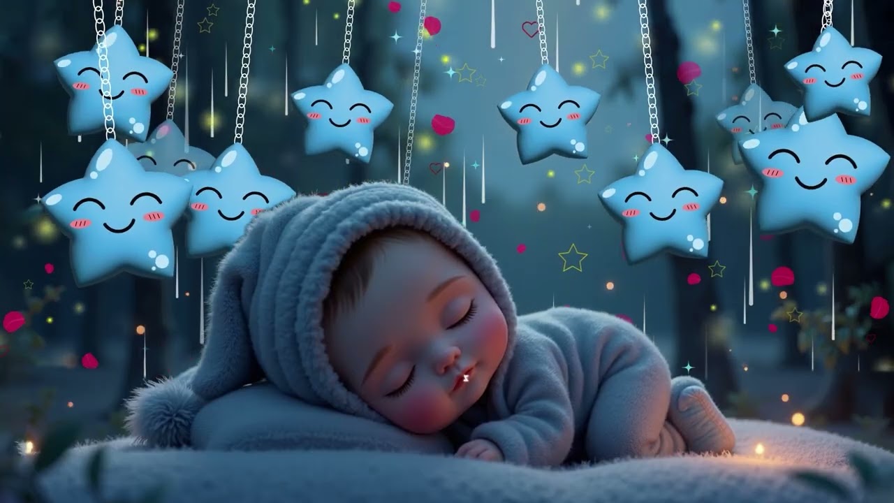 Sleep Instantly Within 3 Minutes 💤 Baby Sleep Music  Mozart & Brahms Lullaby