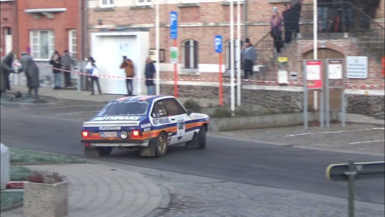 Ypres Historic Regularity 2023 - CRS Mesen - all cars (raw footage) - slippery