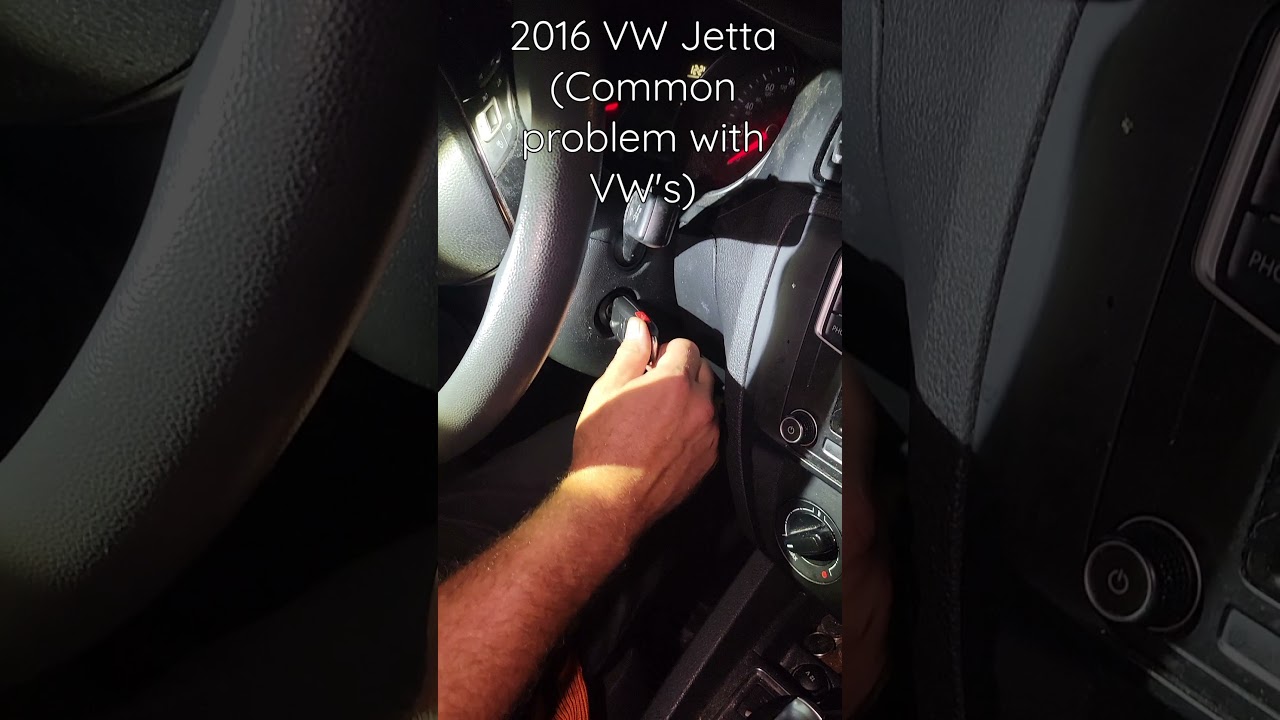 Volkswagen Running/Key Stuck in Ignition hack.