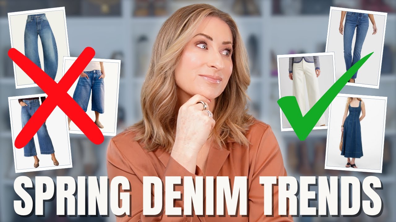 All About the Must-Have Spring Denim Trends for 2025 You Need to Know