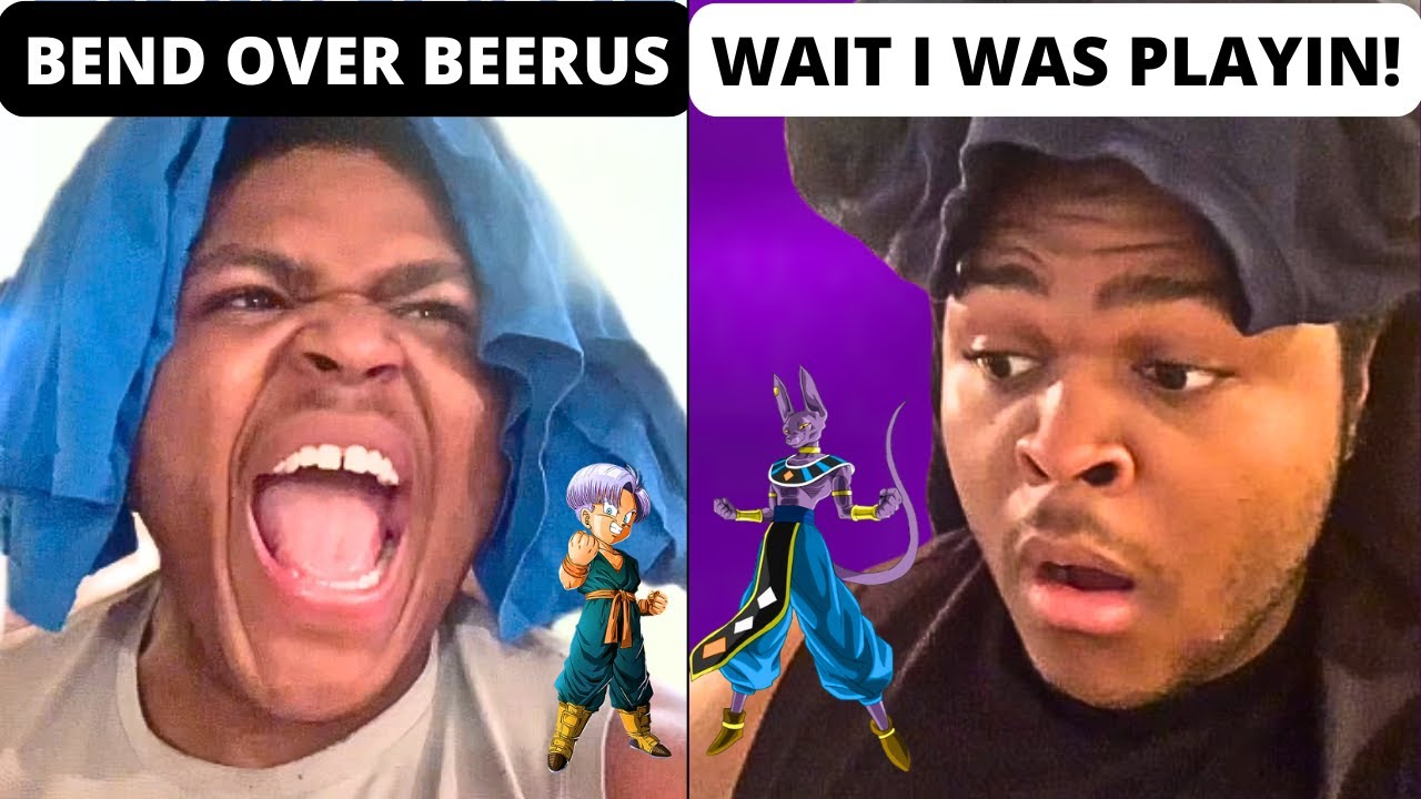 BEERUS VS TRUNKS