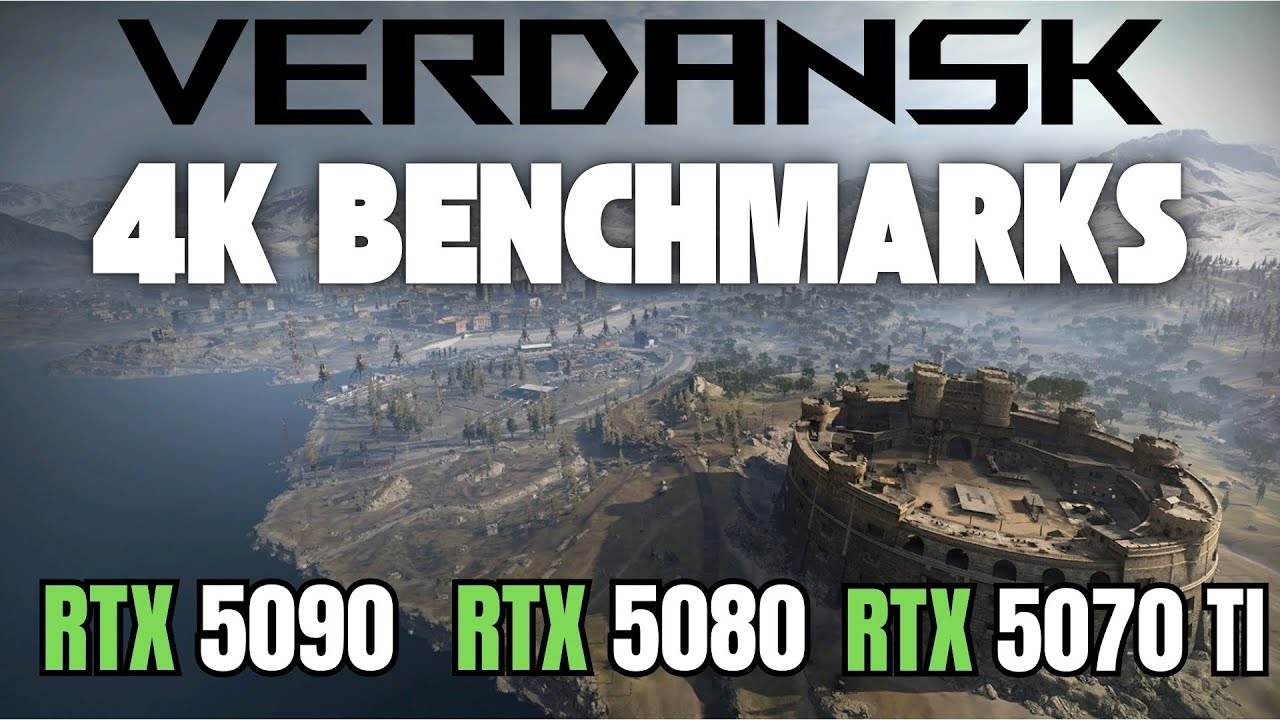 VERDANSK | RTX 50 SERIES | 4K BENCHMARKS | 9950X3D